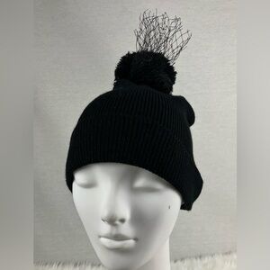 Betsey Johnson Pom Pom Hat